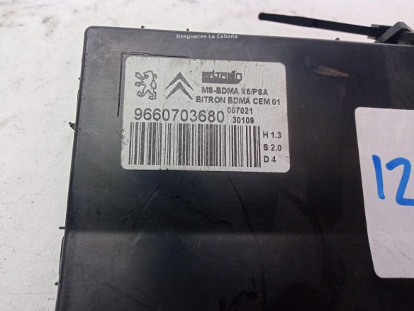 9660703680 CENTRALITA MULTIFUNCION CITROEN C6 (TD_)|Desguaces La Cabaña