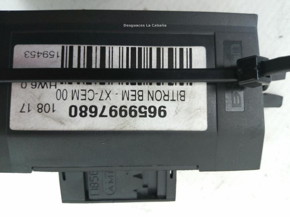 9659997680 MODULO ELECTRONICO 4 CITROEN C4 Grand Picasso II |Desguaces La Cabaña