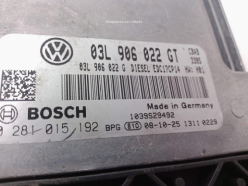 03L906022GT CENTRALITA MOTOR VW TIGUAN (5N_)|Desguaces La Cabaña