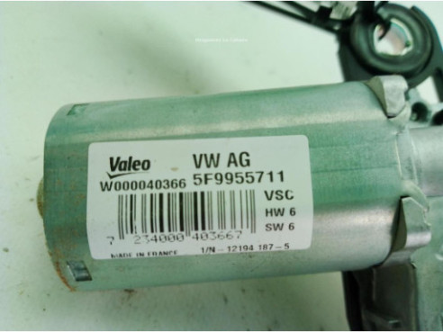 5F9955711 MOTOR LIMPIAPARABRISAS TRA SEAT LEON ST (5F8)|Desguaces La Cabaña