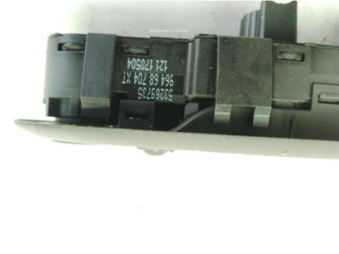 96468704XT MANDO ELEVALUNAS PUERTA LAT DEL IZQ PEUGEOT 407 (6D_)|Desguaces La Cabaña