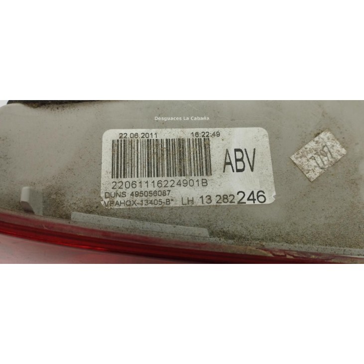 13282246 PILOTO TRA IZQ INT OPEL ASTRA J Sports Tourer (P10) |Desguaces La Cabaña