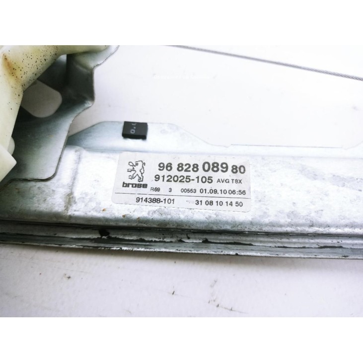 9682808980 ELEVALUNAS PUERTA LAT DEL IZQ PEUGEOT 5008 |Desguaces La Cabaña