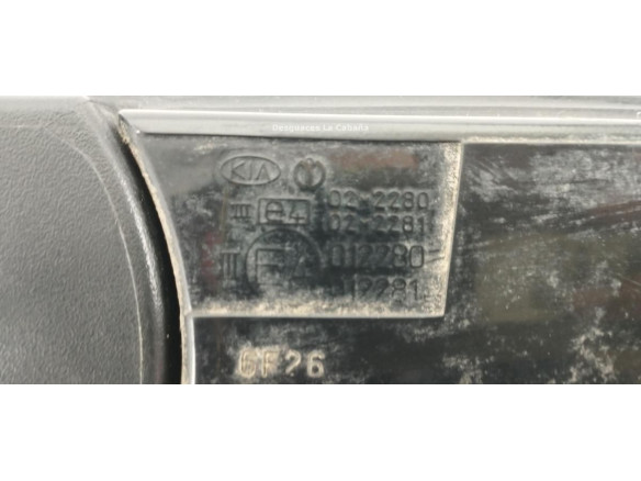 876201F300 ESPEJO DER KIA SPORTAGE (JE_, KM_) |Desguaces La Cabaña