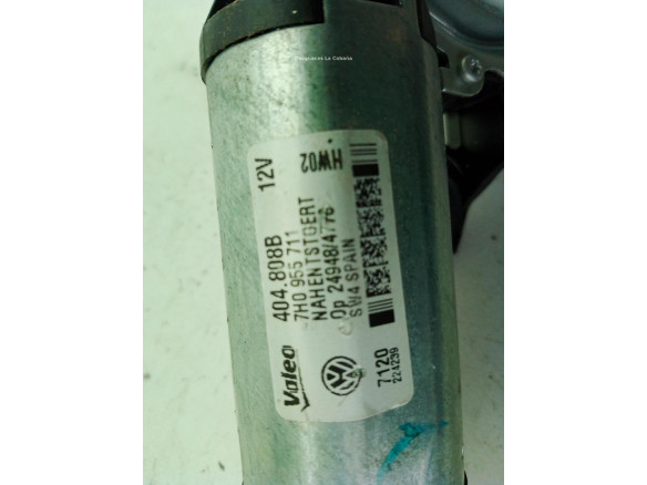 7H0955711 MOTOR LIMPIAPARABRISAS TRA VW TRANSPORTER V Autobús (7HB, 7HJ, 7EB, 7EJ, 7EF, 7EG, 7HF, 7E|Desguaces La Cabaña