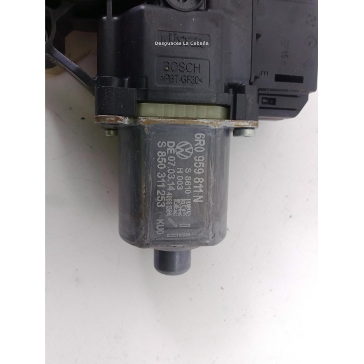 6R0959811N ELEVALUNAS PUERTA LAT TRA IZQ VW POLO (6R1, 6C1) |Desguaces La Cabaña
