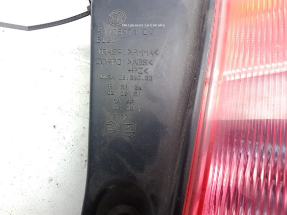 PILOTO TRA DER LANCIA YPSILON (843_)|Desguaces La Cabaña