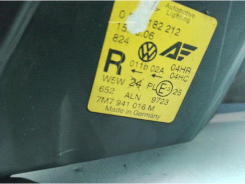 7M7941016M FARO DERECHO SEAT ALHAMBRA (7V8, 7V9)|Desguaces La Cabaña