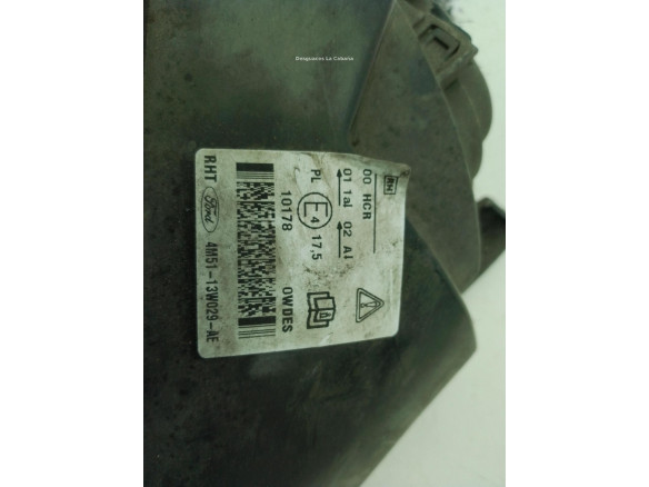 4M5113W029AE FARO DERECHO FORD FOCUS II (DA_, HCP)|Desguaces La Cabaña