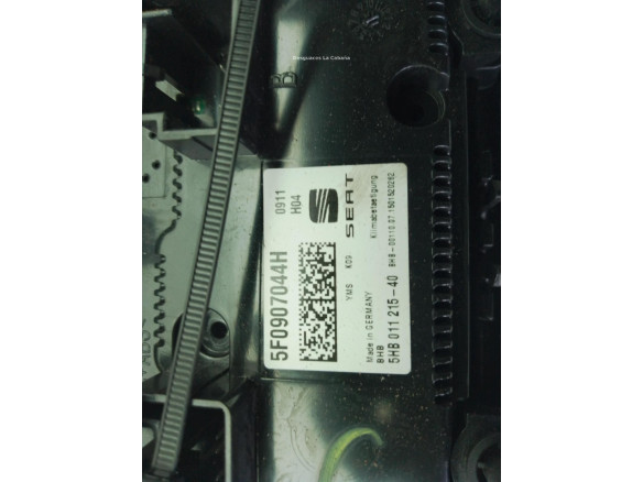 5F0907044H MANDO CLIMA SEAT LEON ST (5F8)|Desguaces La Cabaña