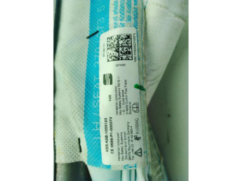 5F4880741 AIRBAG CORTINA IZQ SEAT LEON ST (5F8)|Desguaces La Cabaña