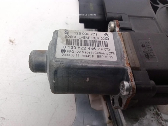 128000771 ELEVALUNAS PUERTA LAT TRA DER CITROEN C5 III (RD_)|Desguaces La Cabaña