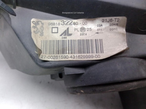 968132280 FARO DERECHO PEUGEOT 307 (3A/C)|Desguaces La Cabaña
