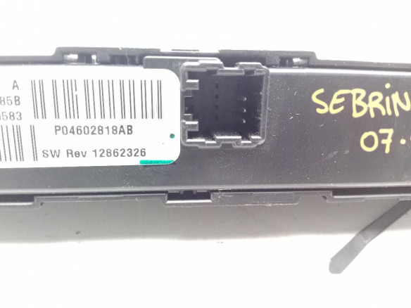 P04602818AB INTERRUPTOR WARNING CHRYSLER SEBRING (JS)|Desguaces La Cabaña
