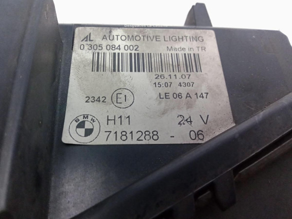 718128806 NIEBLA DEL DER BMW 1 (E87)|Desguaces La Cabaña