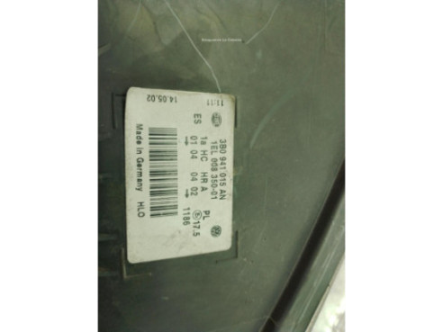 3B0941015AN FARO IZQUIERDO VW PASSAT (3B3)|Desguaces La Cabaña