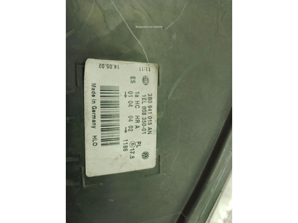 3B0941015AN FARO IZQUIERDO VW PASSAT (3B3)|Desguaces La Cabaña