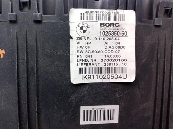 911020504 CUADRO INSTRUMENTOS BMW 3 (E90)|Desguaces La Cabaña