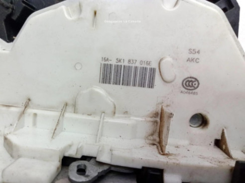 5K1837016E CERRADURA PUERTA LAT DEL DER SEAT LEON ST (5F8)|Desguaces La Cabaña