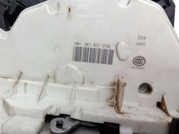 5K1837016E CERRADURA PUERTA LAT DEL DER SEAT LEON ST (5F8)|Desguaces La Cabaña