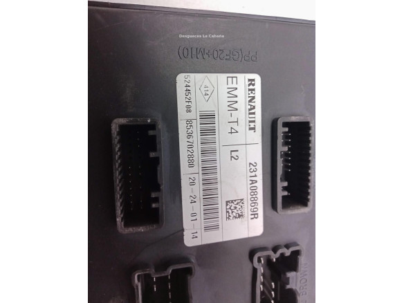 231A08869R CENTRALITA MOTOR RENAULT CAPTUR (J5_, H5_)|Desguaces La Cabaña