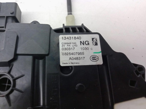 13431840 CERRADURA PUERTA LAT DEL DER OPEL CORSA E (X15)|Desguaces La Cabaña