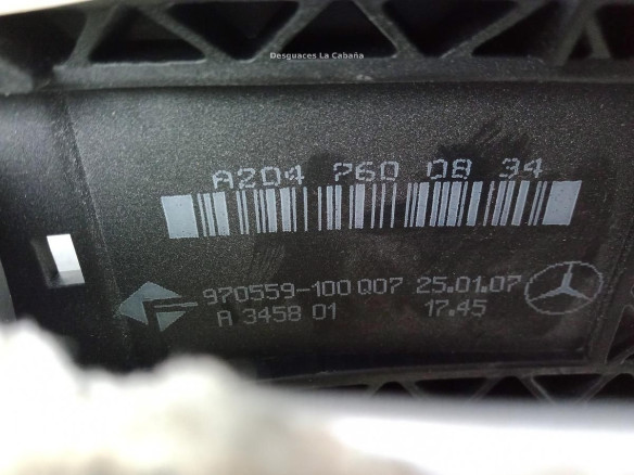 A2042600834 MANILLA PUERTA LAT TRA DER EXT MERCEDES BENZ CLASE C (W204)|Desguaces La Cabaña