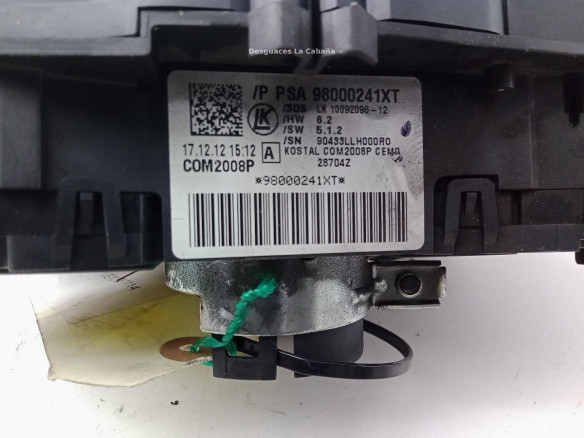 98000241XT, MANDO COMPLETO PEUGEOT 508|Desguaces La Cabaña