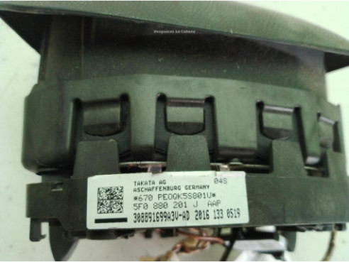 5F0880201J AIRBAG IZQ SEAT LEON (5F1)|Desguaces La Cabaña