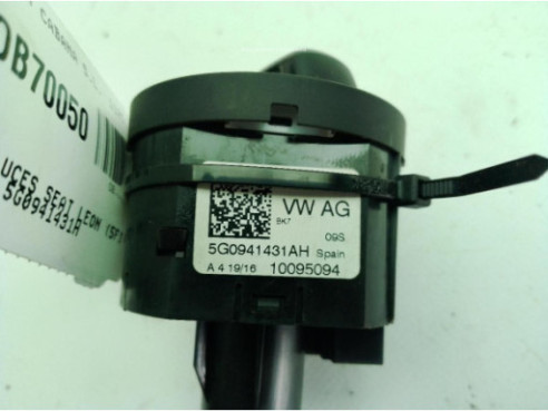 5G0941431H CONMUTADOR LUCES SEAT LEON (5F1)|Desguaces La Cabaña