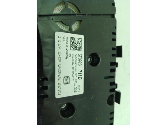 5F0920711D CUADRO INSTRUMENTOS SEAT LEON (5F1)|Desguaces La Cabaña