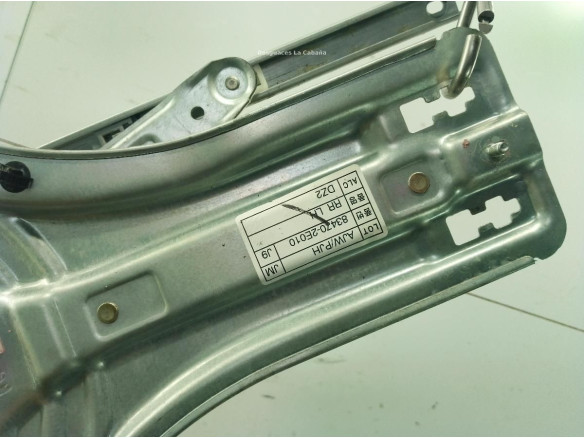 834702E010 ELEVALUNAS PUERTA LAT TRA IZQ HYUNDAI TUCSON (JM)|Desguaces La Cabaña