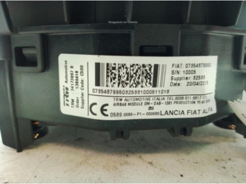 07354879950 AIRBAG IZQ FIAT DUCATO Furgón (250_, 290_)|Desguaces La Cabaña