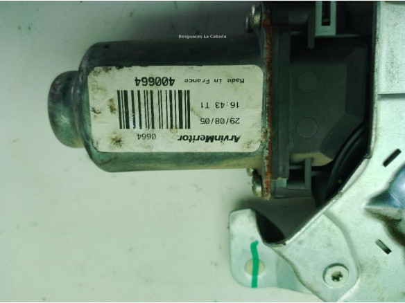 400664 ELEVALUNAS PUERTA LAT DEL DER RENAULT KANGOO (KC0/1_)|Desguaces La Cabaña