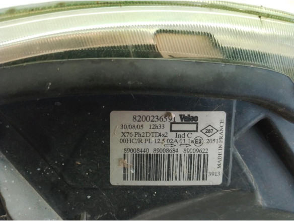 8200236591 FARO DERECHO RENAULT KANGOO (KC0/1_)|Desguaces La Cabaña