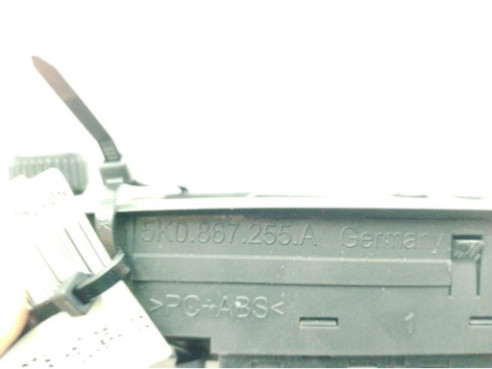 5K0867255A MANDO ELEVALUNAS PUERTA LAT DEL IZQ VW GOLF VI (5K1)|Desguaces La Cabaña