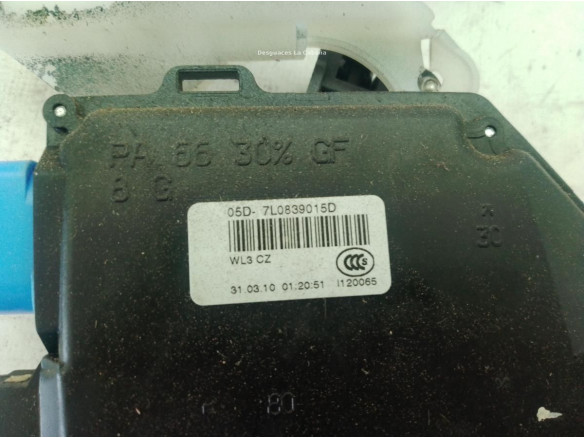7L0839015D CERRADURA PUERTA LAT TRA IZQ VW TOURAN (1T1, 1T2)|Desguaces La Cabaña