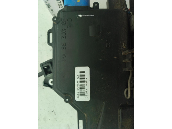 3B2837016AA CERRADURA PUERTA LAT DEL DER SKODA FABIA I (6Y2)|Desguaces La Cabaña