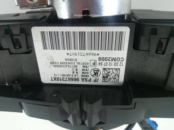 96667319XT MANDO COMPLETO PEUGEOT 5008 |Desguaces La Cabaña