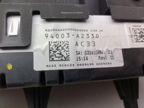 94003A2330 CUADRO INSTRUMENTOS KIA CARENS IV|Desguaces La Cabaña