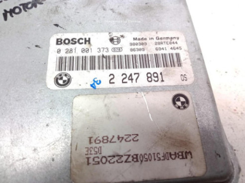 0281001373,2247072, CENTRALITA MOTOR BMW 5 (E39)|Desguaces La Cabaña