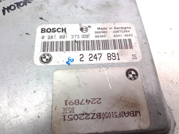 0281001373,2247072, CENTRALITA MOTOR BMW 5 (E39)|Desguaces La Cabaña