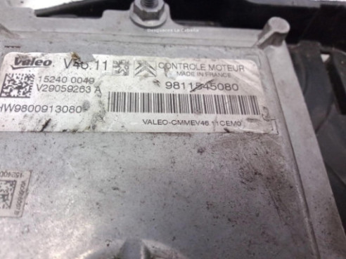 9811545080 CENTRALITA MOTOR PEUGEOT 208|Desguaces La Cabaña