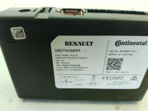 282754595R MODULO ELECTRONICO 3 RENAULT MEGANE IV (B9A/M_)|Desguaces La Cabaña