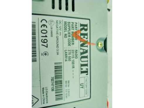281151981R MODULO RADIO RENAULT MEGANE IV (B9A/M_)|Desguaces La Cabaña