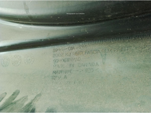 PARAGOLPES TRA JEEP CHEROKEE (KJ)|Desguaces La Cabaña