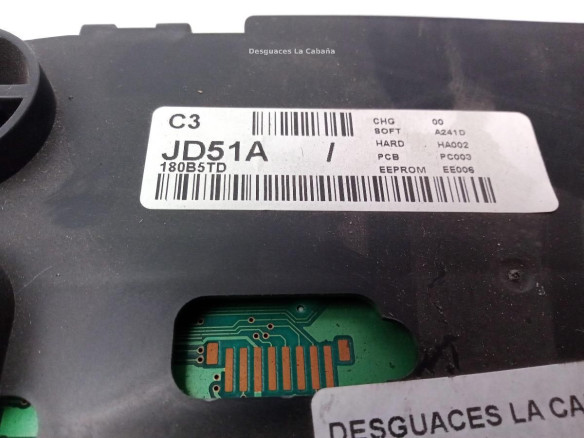 JD51A180B5TD CUADRO INSTRUMENTOS NISSAN QASHQAI / QASHQAI +2 I (J10, JJ10)|Desguaces La Cabaña