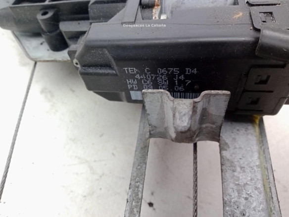 ELEVALUNAS PUERTA LAT TRA DER RENAULT MEGANE II (BM0/1_, CM0/1_)|Desguaces La Cabaña