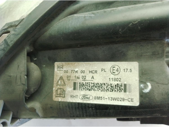 8M5113W029CE FARO DERECHO FORD FOCUS II (DA_, HCP)|Desguaces La Cabaña
