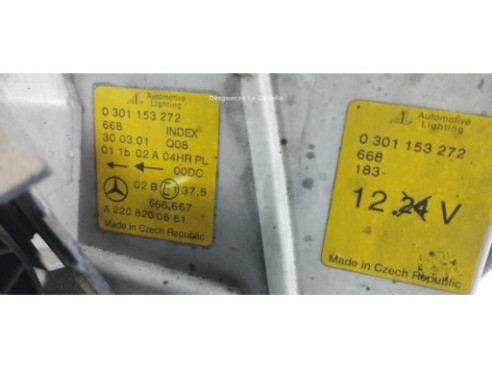 A2208200861 FARO DERECHO MERCEDES BENZ CLASE S (W220) |Desguaces La Cabaña